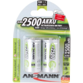 Ansmann NiMH Akku maxE, ready2use Baby C, 2500mAh, R14 2er-Pack Ansmann NiMH Akku maxE, ready2use Baby C, 2500mAh, R14 2er-Pack
