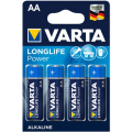 VARTA Longlife Power Alkaline Batterie Mignon AA, 4er-Pack VARTA Longlife Power Alkaline Batterie Mignon AA, 4er-Pack